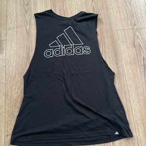 Adidas Black Muscle Tee